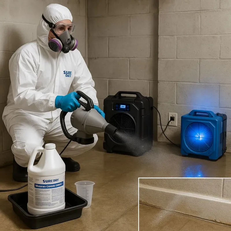Sanitization and Odor Removal process in Anacortes, WA